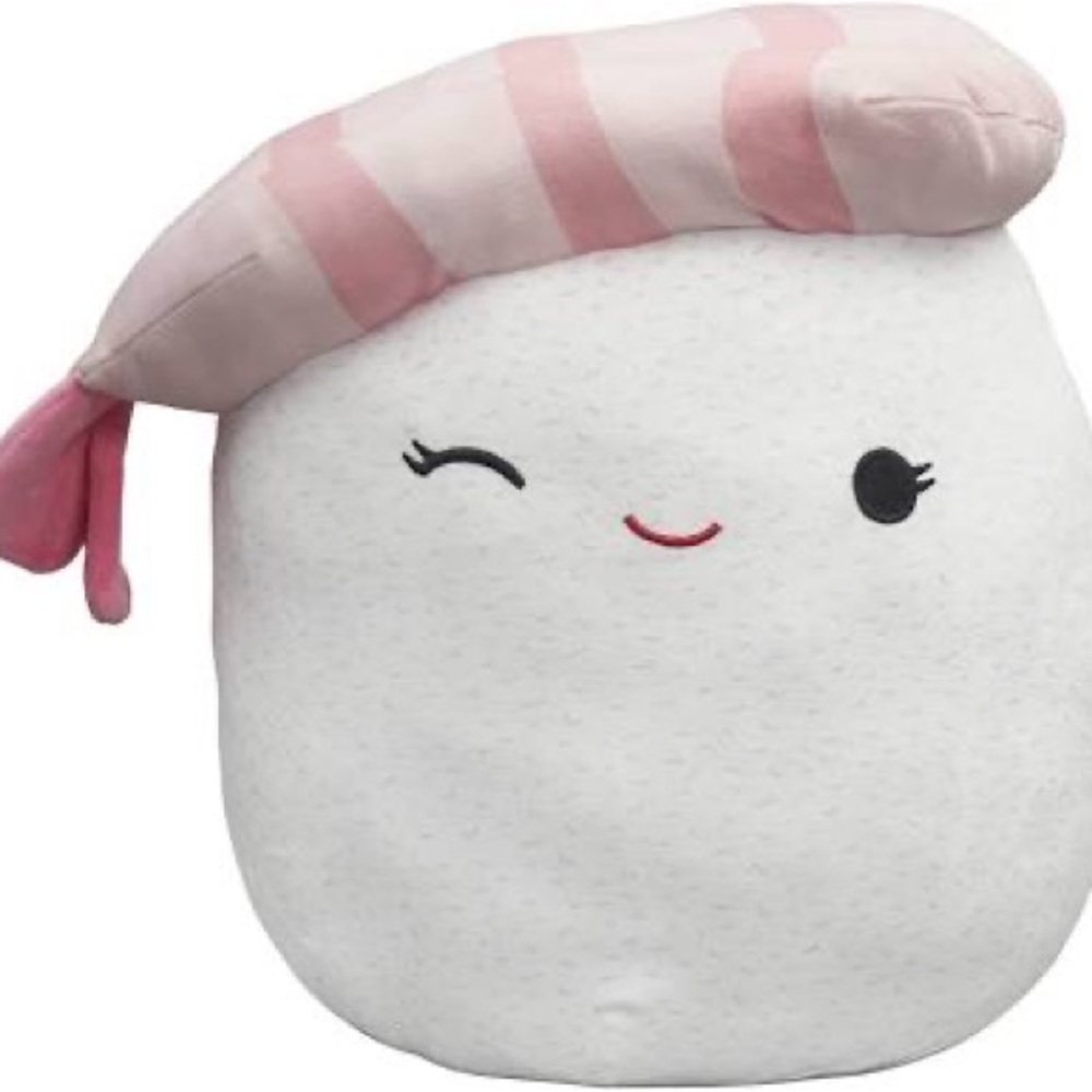 Keina the Shrimp Sushi 🍣 14" Squishmallow NEW WITH TAGS